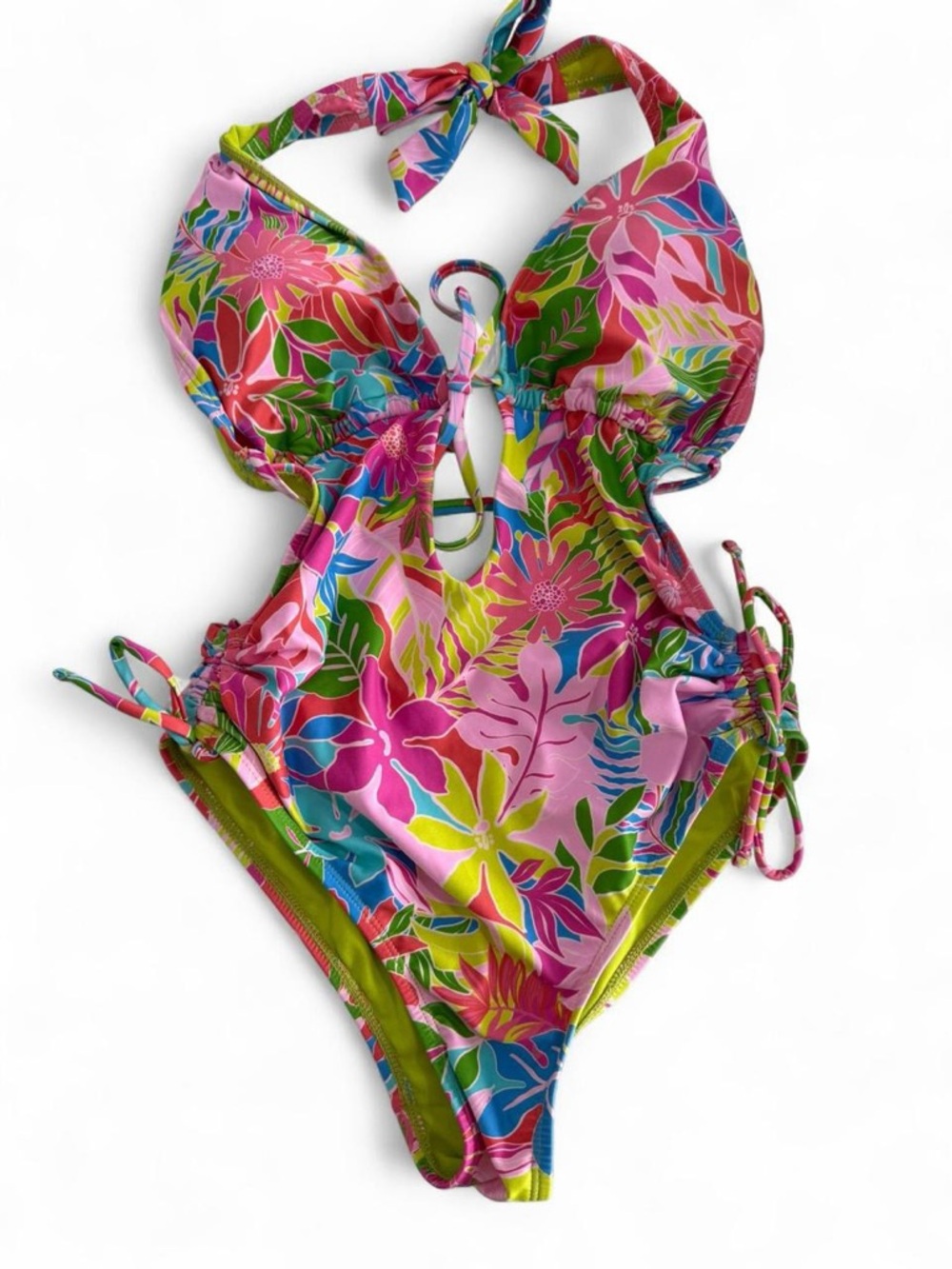 Multi Floral One-Piece Swim